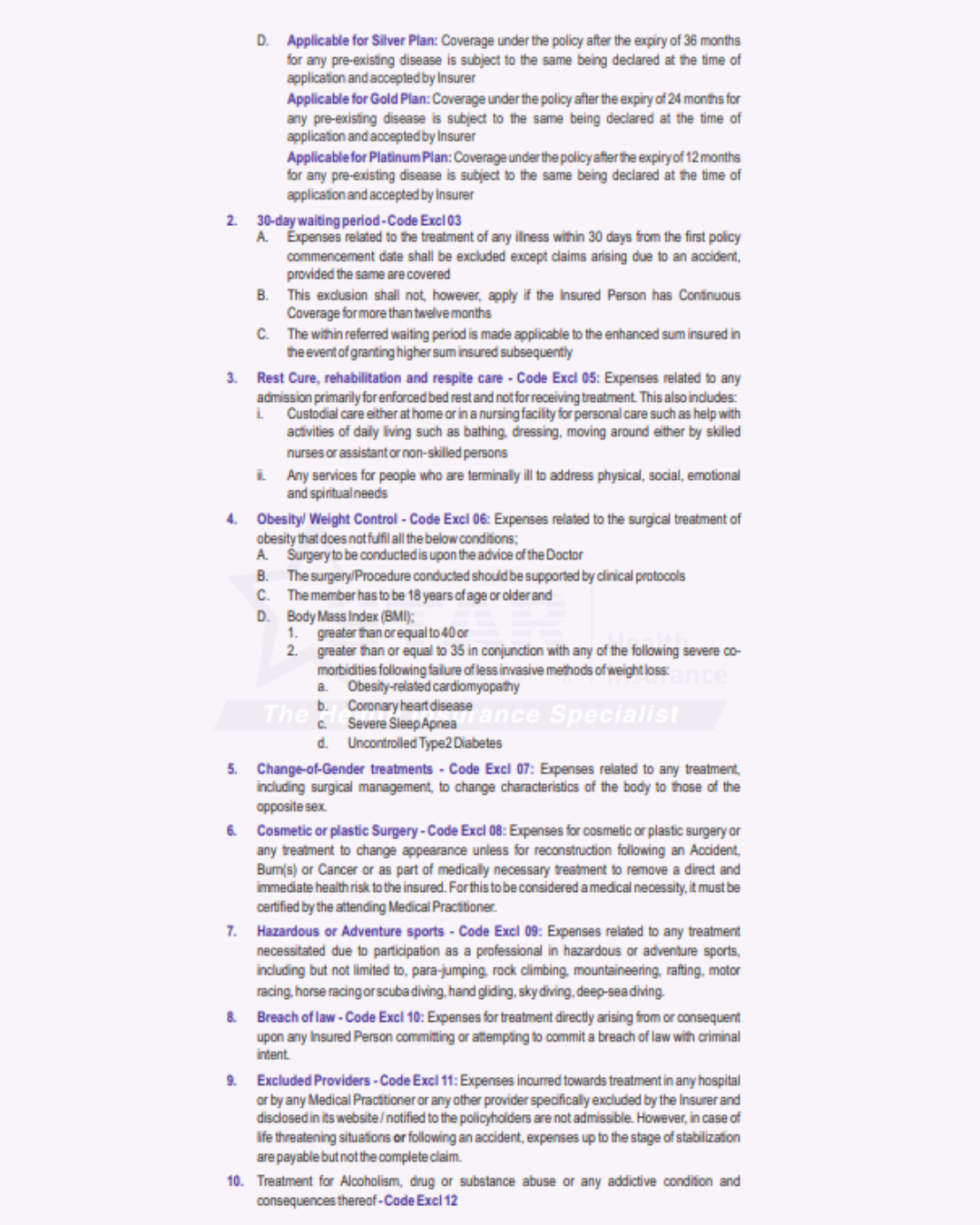 Out-Patient Care Health Policy Image 3